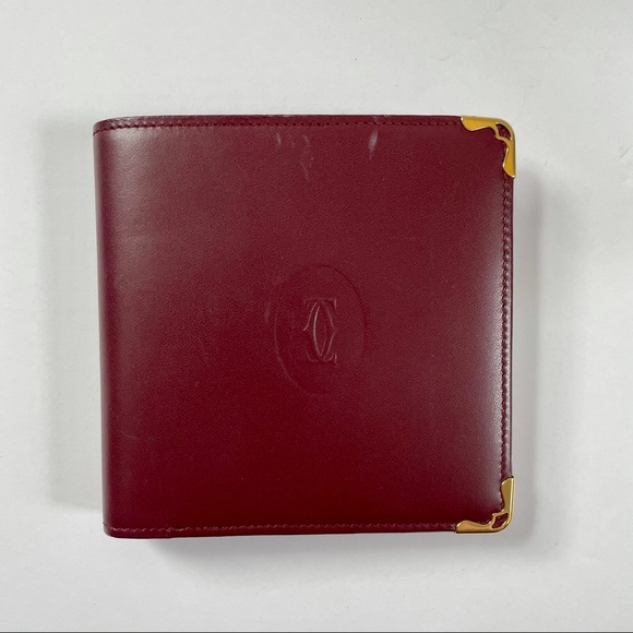 Cartier Other - CARTIER Paris Vintage Signature Bi-fold Wallet